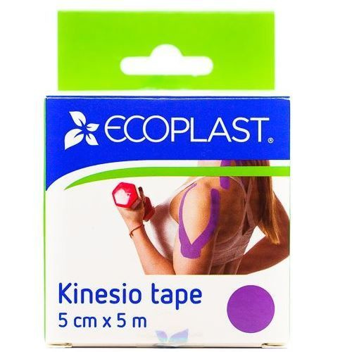 Ecoplast Кинезио тейп 5смх5м фиолетовый #1