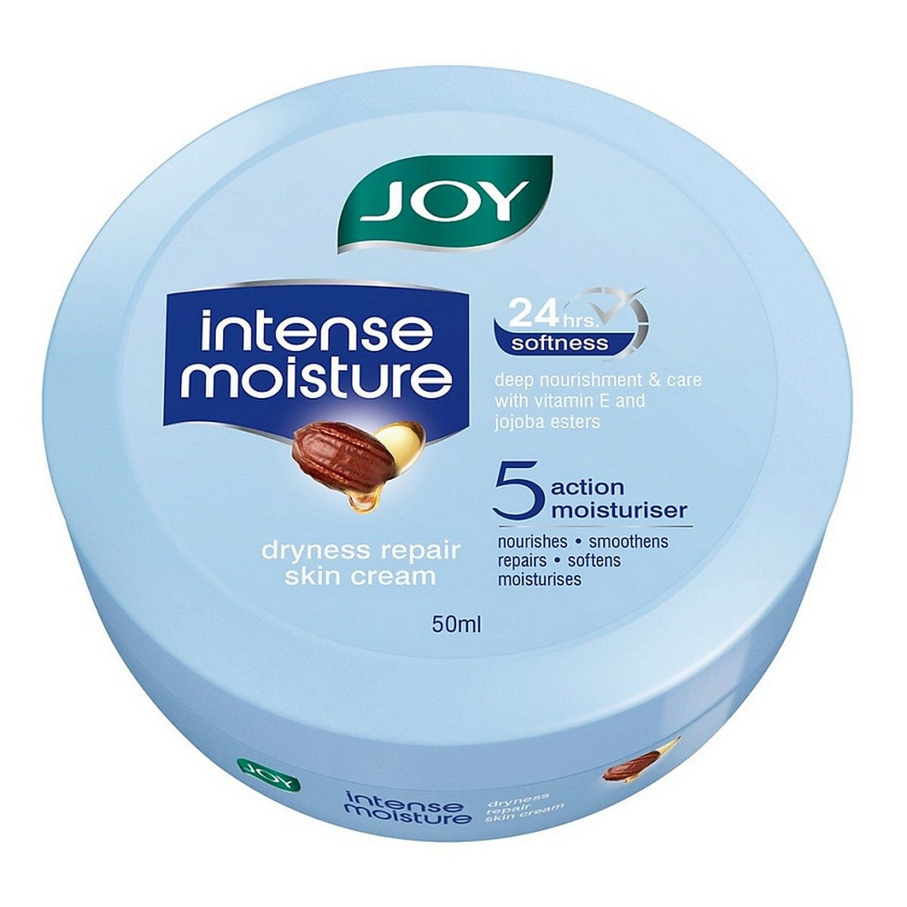 Крем для лица и тела Joy интенсивное увлажнение с витамином Е и маслом жожоба Intense Moisture, 50 мл #1