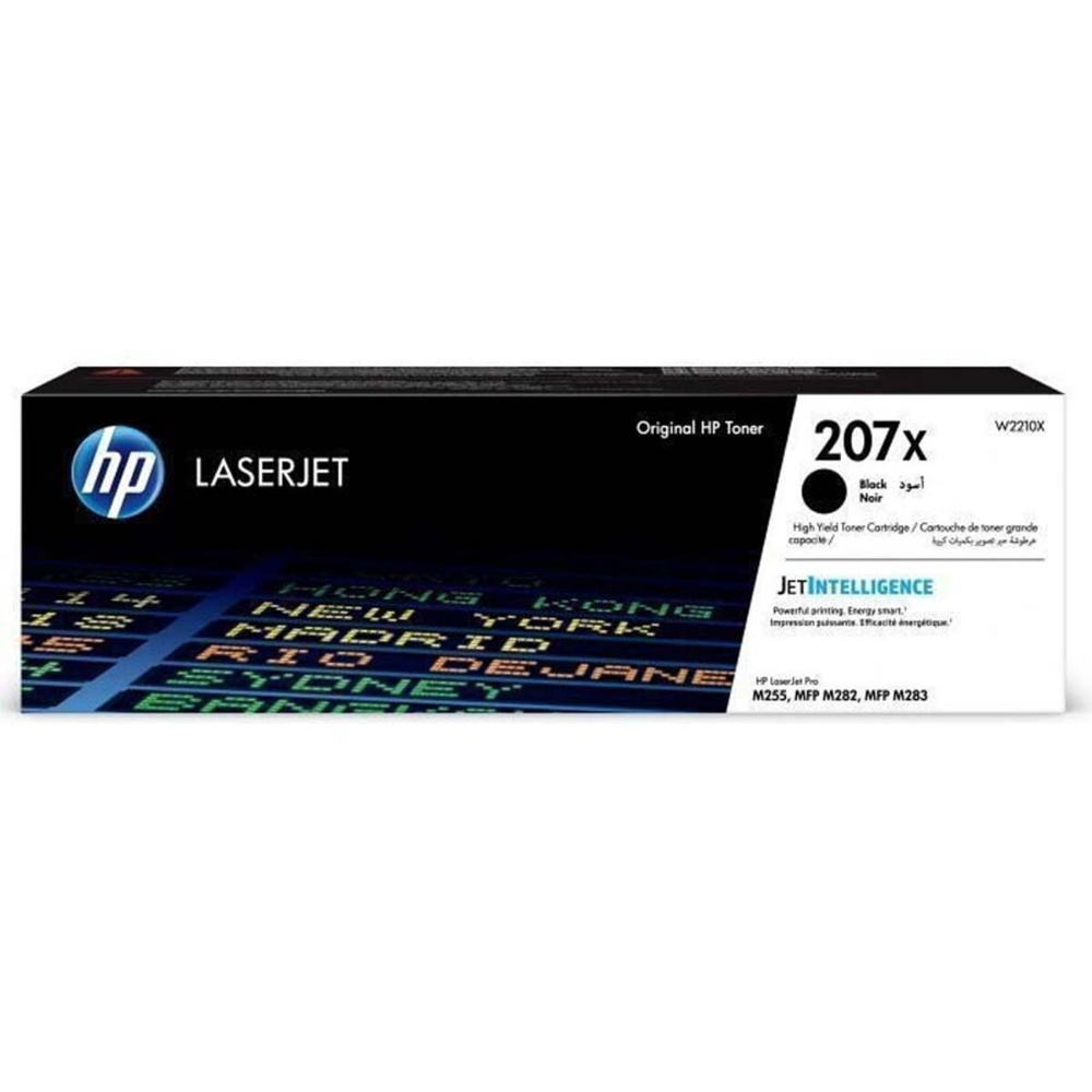 Картридж W2210X для HP Color LaserJet Pro M282nw, M283fdw, M255nw, M283fdn (o) черный  #1