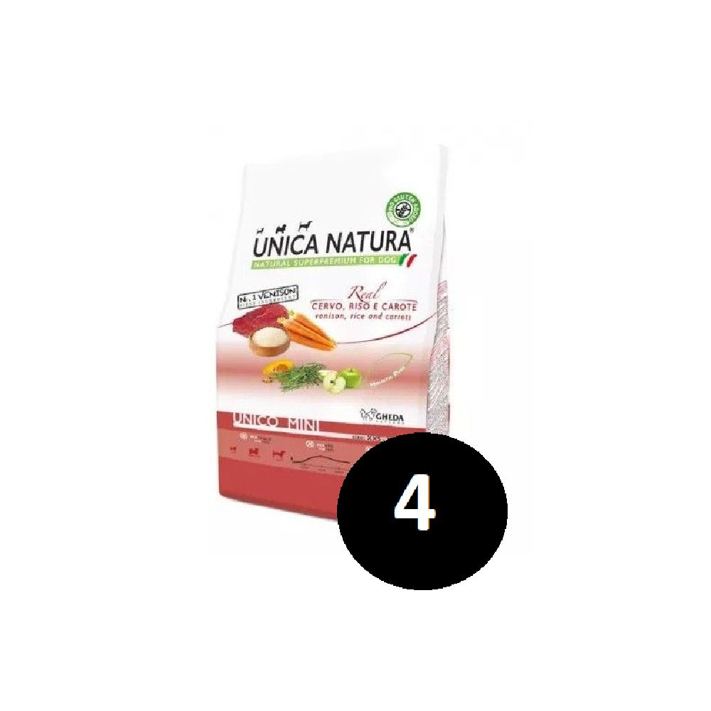 (4 ШТ.) Unica Natura, Unico Mini (Natural Superpremium) Сухой корм, для миниатюрных и маленьких пород, #1