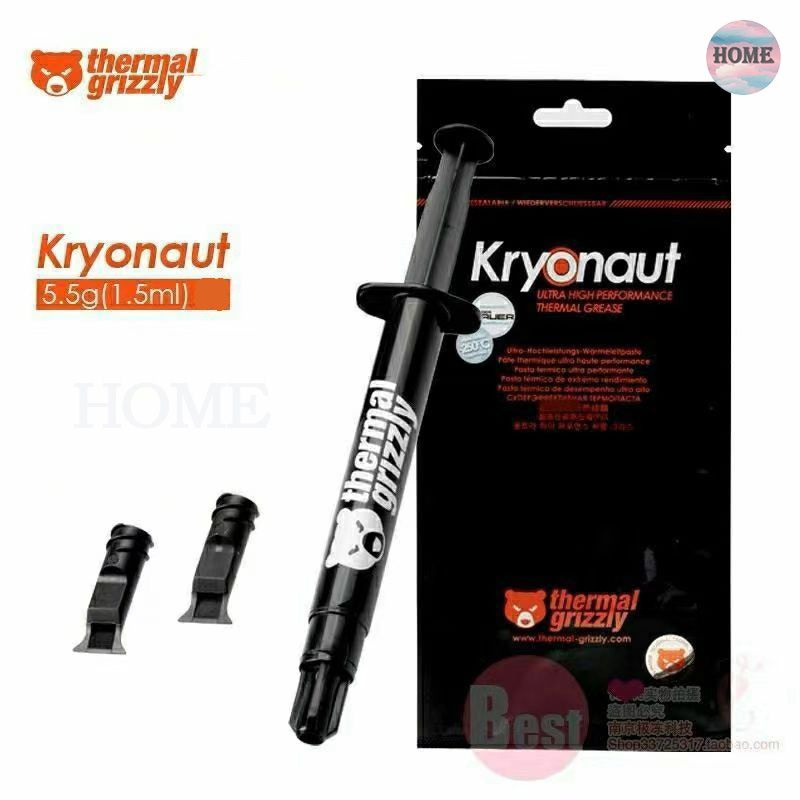 Термопаста thermal grizzly Kryonaut 5.5g #1