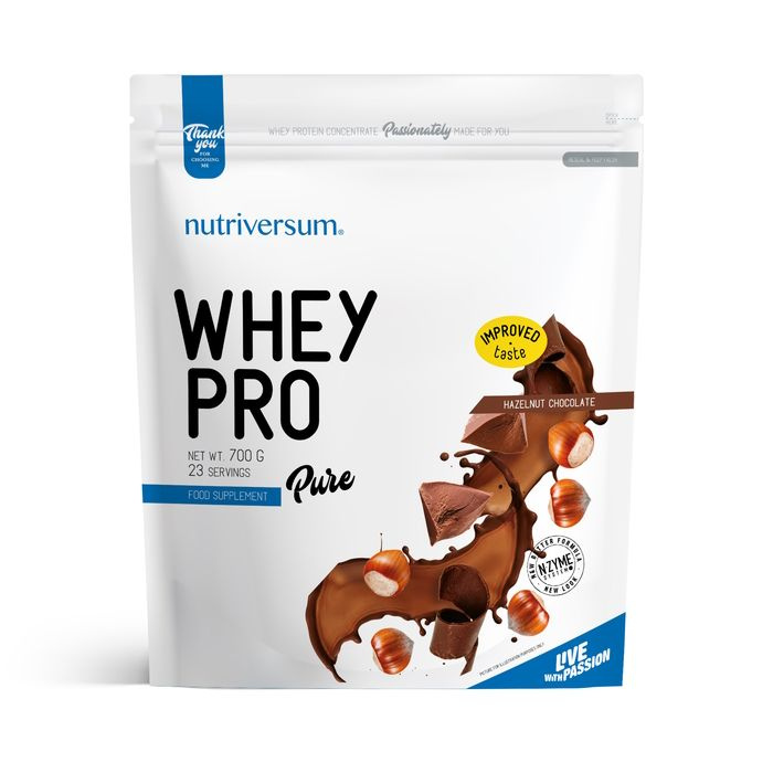 Nutriversum Whey Pro, Протеин сывороточный Нутриверсум 700 г со вкусом Фундук-Шоколад  #1