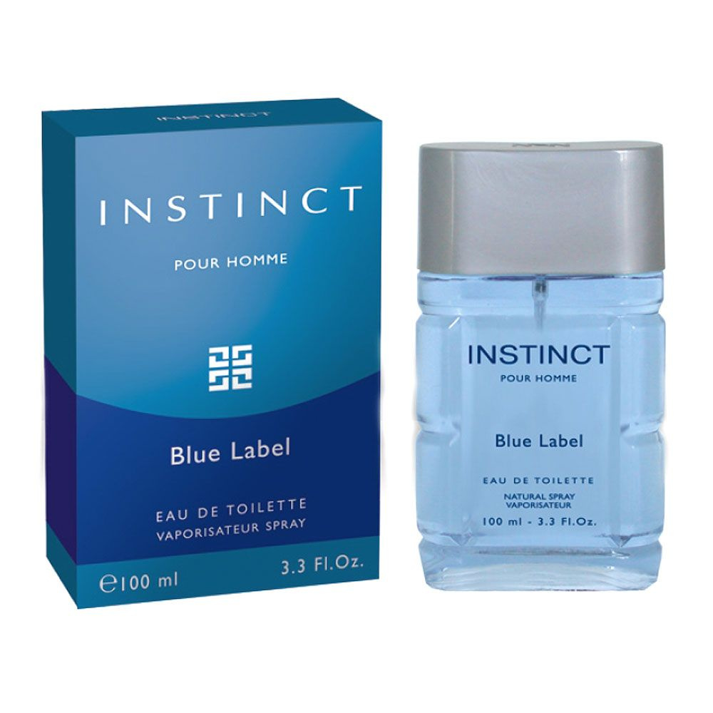 Delta Parfum Туалетная вода Delta Parfum Instinct Blue Label мужская, 100 мл 100 мл  #1