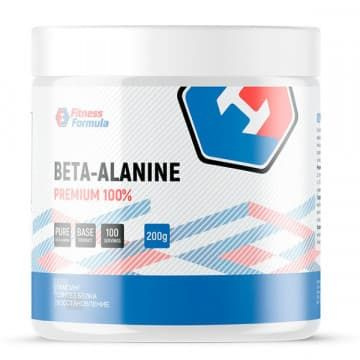 100% BETA-ALANINE PREMIUM (бета-аланин) 200 г Fitness Formula #1