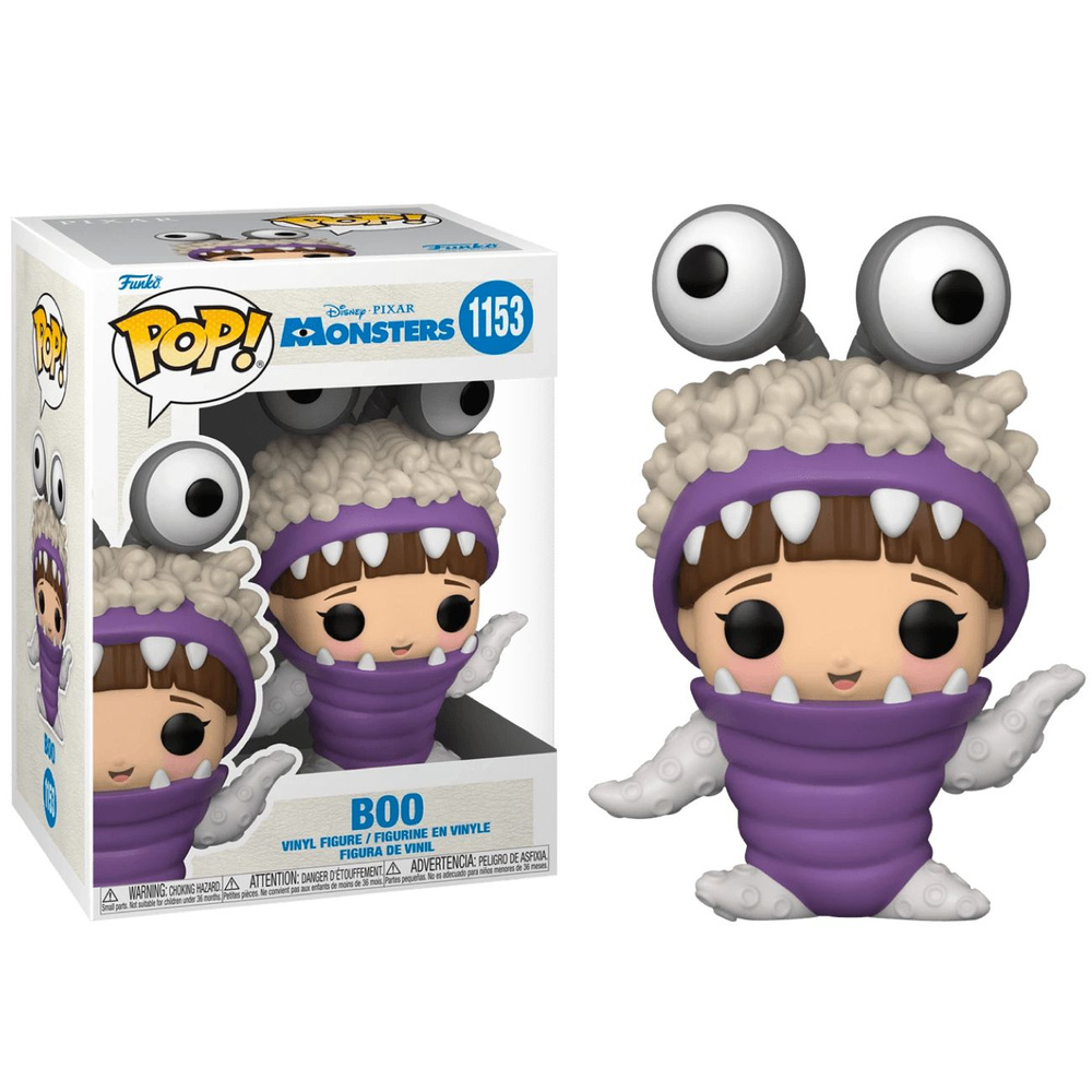 Фигурка Funko Pop! Monsters Inc.: Boo with Hood Up (Фанко Поп Бу в костюме из мультика Корпорация монстров) #1