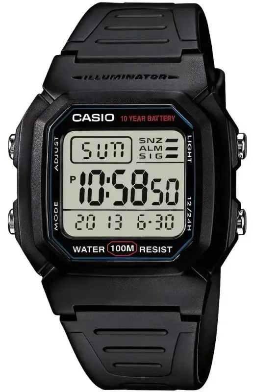 Часы наручные CASIO Collection W-800H-1A #1