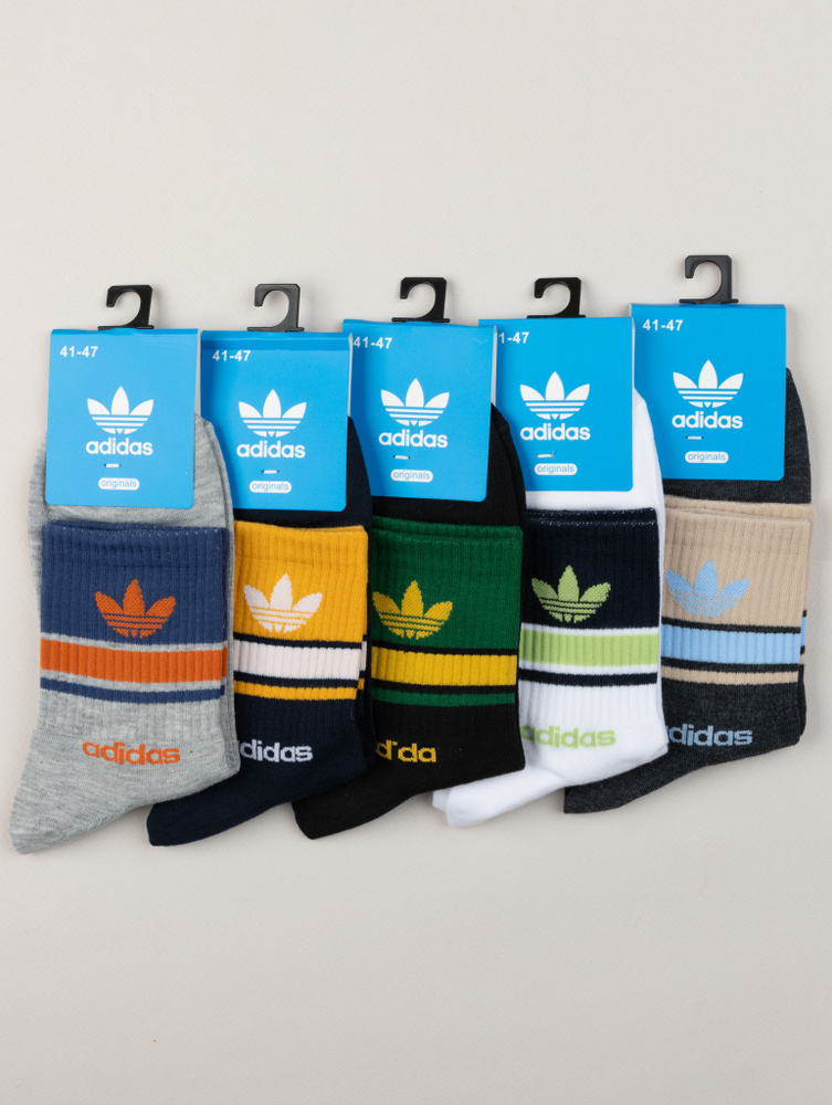 Комплект носков adidas, 5 пар #1