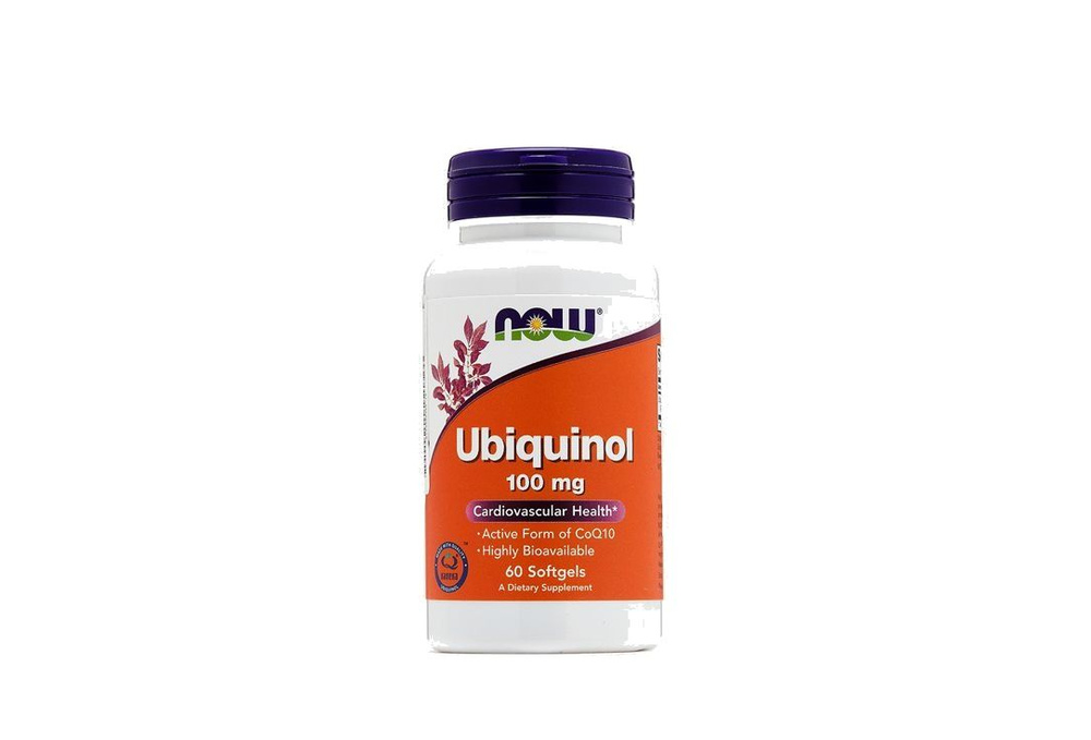 Коэнзим Q10 / NOW, ubiquinol 100 мг в капсулах / 60мл #1