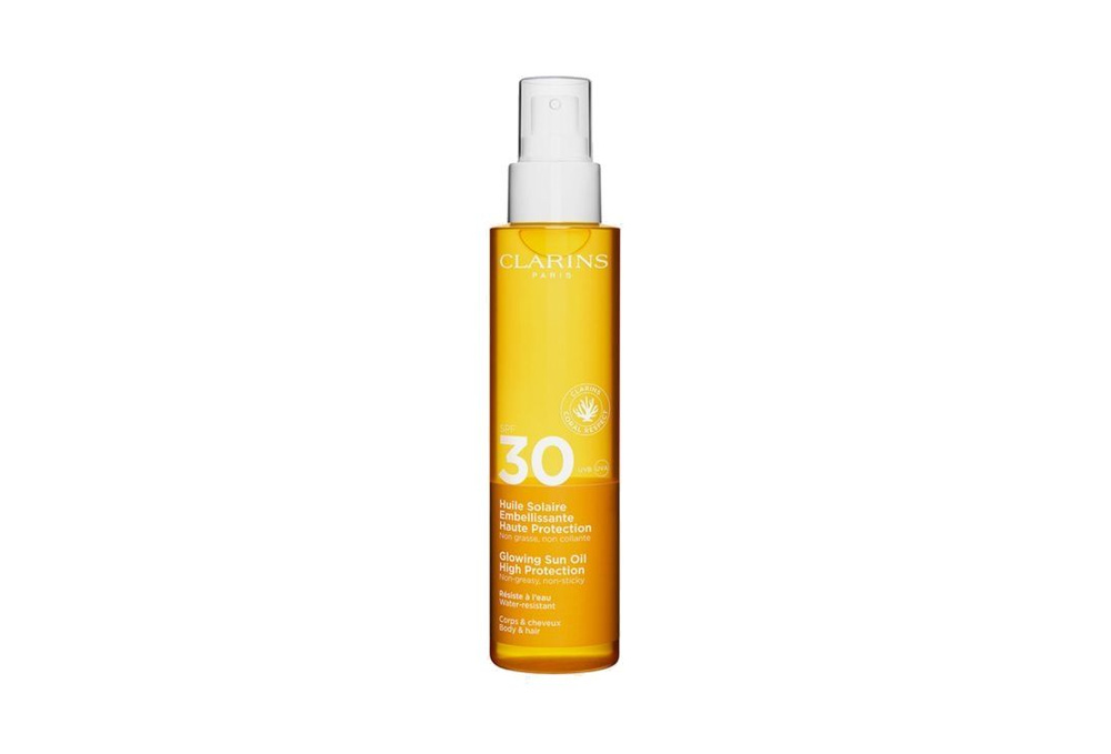 Солнцезащитное масло для тела и волос SPF 30 Mivis Huile Solaire Embellisante, 150 мл  #1