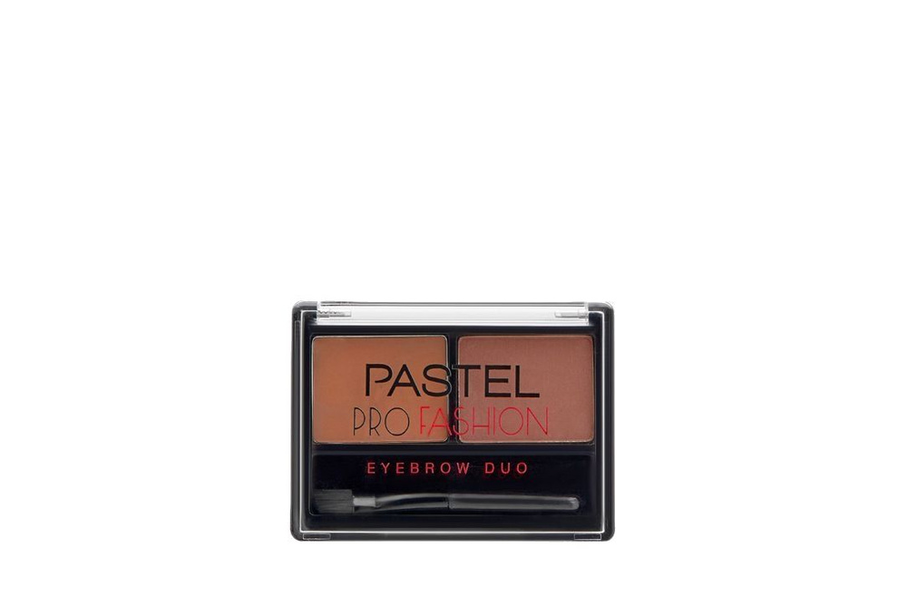 Тени и воск для бровей Pastel Cosmetics EYEBROW DUO 2, 4 мл #1