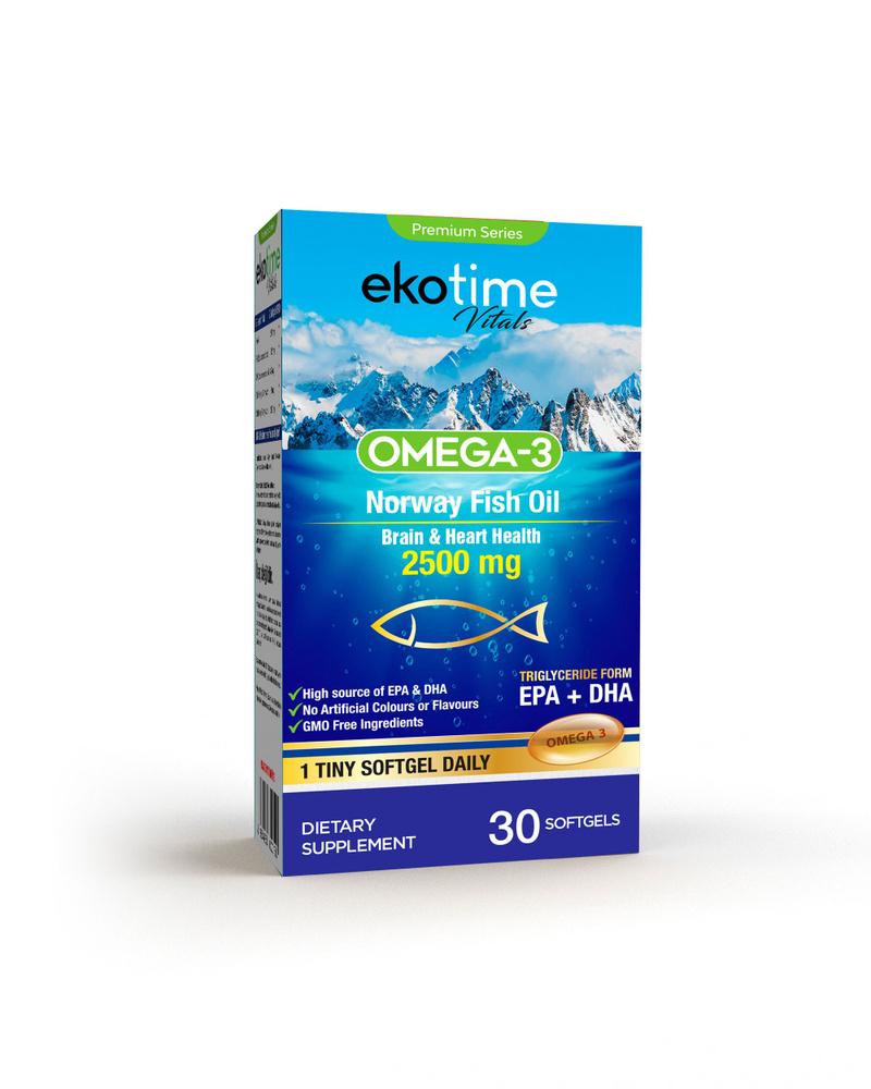 Ekotime omega 3, ОМЕГА 3 #1