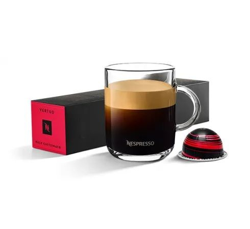 HALF CAFEEEINATO 230 мл. - Кофе в капсулах Nespresso VERTUO HALF CAFEEEINATO, 10 шт.  #1