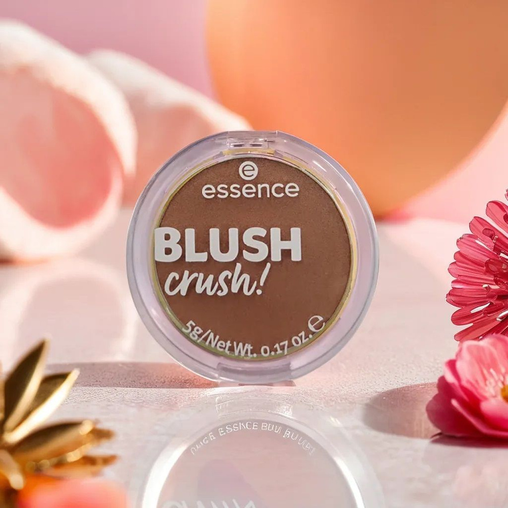 Румяна для лица ESSENCE BLUSH CRUSH! Тон 10 CARAMEL LATTE #1