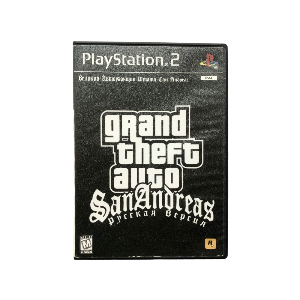 Игра Игра PS 2 (PlayStation 2) Grand Theft Auto (GTA) San Andreas - Action, Adventure, Rockstar, 2004 #1