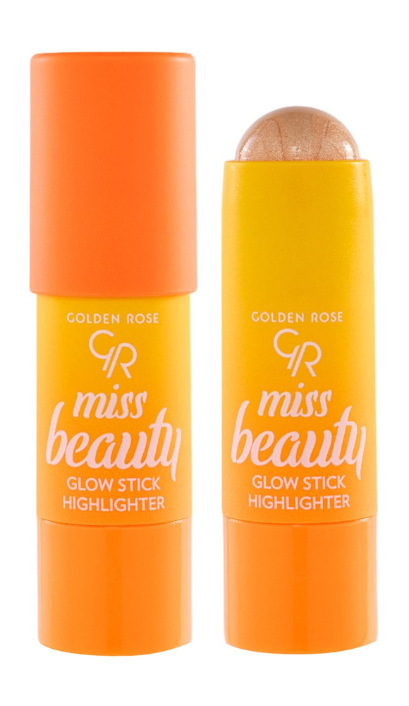 GOLDEN ROSE Хайлайтер - карандаш для лица Miss Beauty Glow Stick Highlighter Star Glow, 6 г  #1