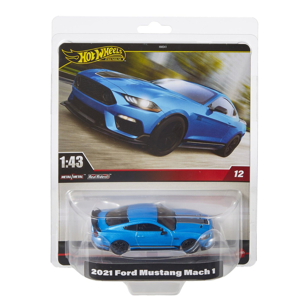 Машинка Mattel Hot Wheels 1/43 2021 Ford Mustang Mach 1 #1