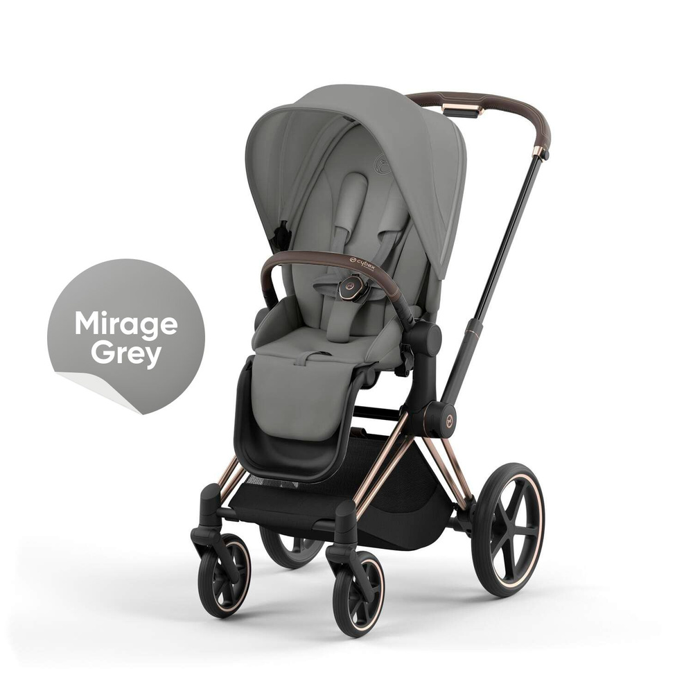 Cybex Priam IV Коляска прогулочная, шасси Rose Gold/Mirage Grey #1