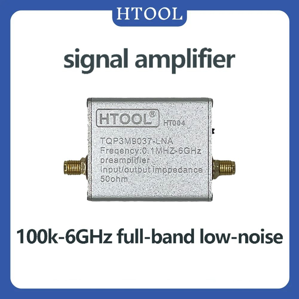 Полнодиапазонный малошумный усилитель HT004,20 дБ предусилитель высокой мощности, LNA модуль для радиочастотного #1