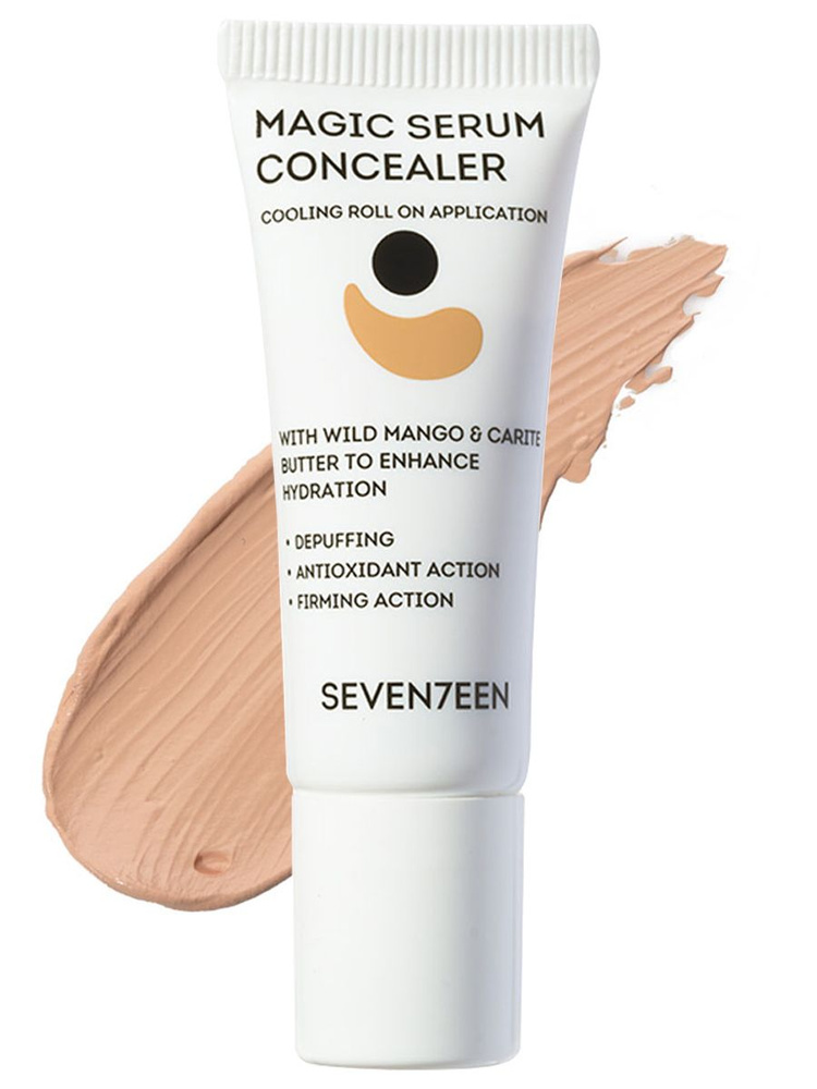 Seventeen Консилер-сыворотка для кожи вокруг глаз Magic Serum Concealer, тон 02  #1