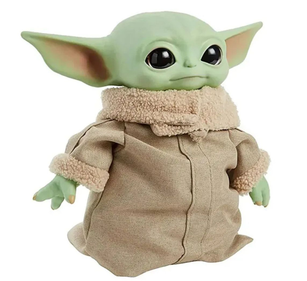 Фигурка Mattel Star Wars Мандалорец Грогу Малыш Йода, 27 см #1