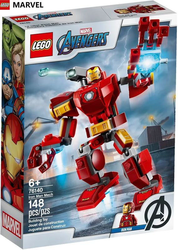 LEGO Super Heroes Marvel Железный Человек: трасформер 76140 #1