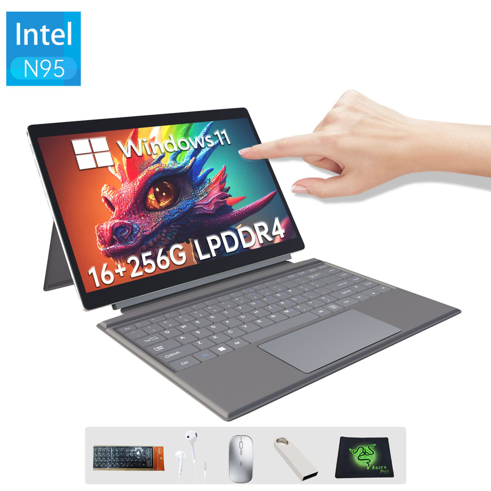 XISEZIUO работа, учеба, кино, игры Ноутбук 14", RAM 16 ГБ, SSD 256 ГБ, Intel UHD Graphics, Windows Pro, #1