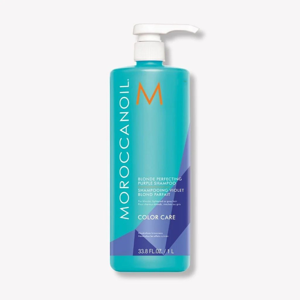 Moroccanoil - Тонирующий шампунь с фиолетовым пигментом, 1000 мл  #1