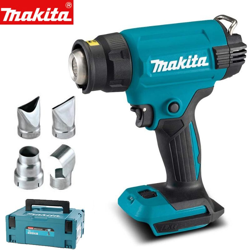 Makita DHG181 18 В Аккумуляторный фен 150-550C Портативный Термофен, Без аккумулятора и зарядного устройства #1