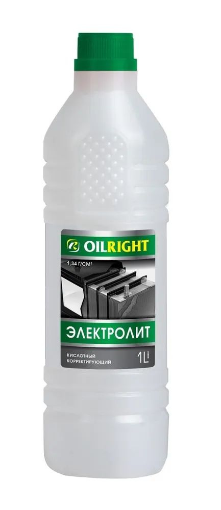 OILRIGHT Электролит для аккумулятора корректирующий 1,34 г/см 1л, арт. 5509  #1