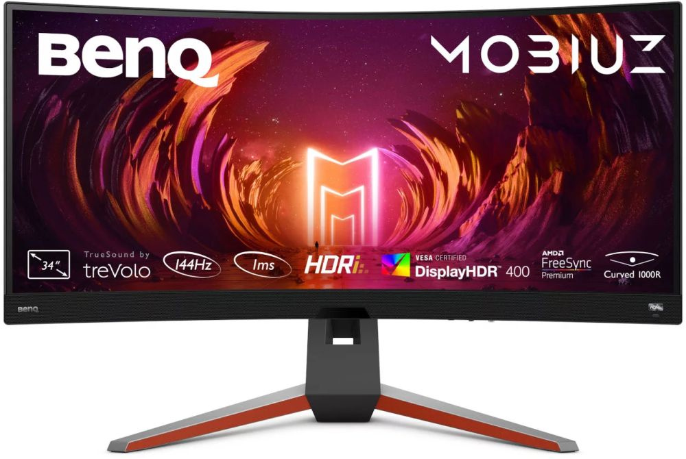 BenQ 34" Монитор EX3410R, черный #1