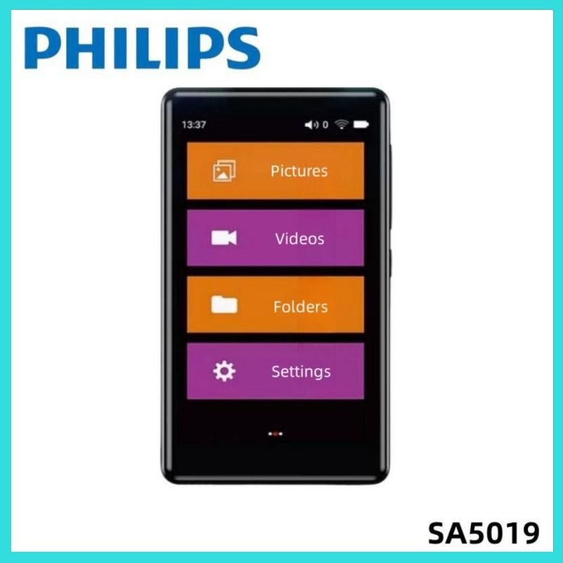 Philips MP3-плеер SA5019 16 ГБ, черный матовый #1