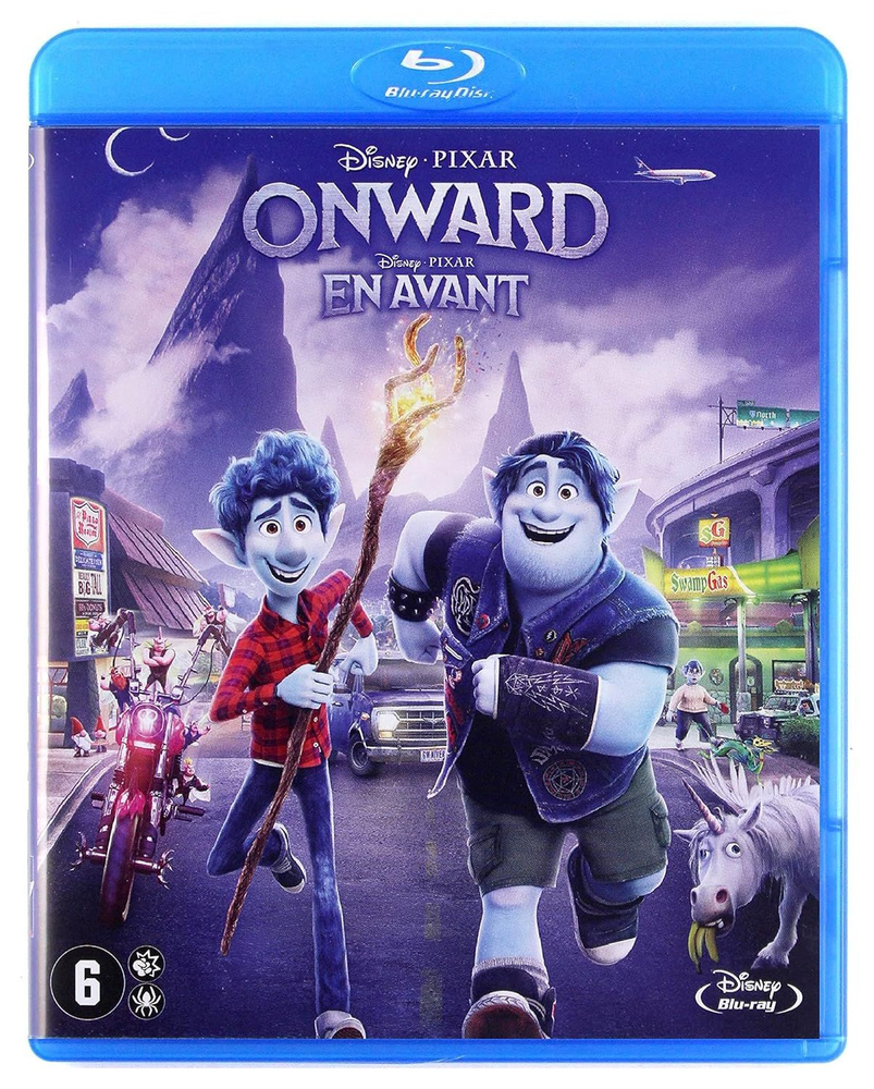 Вперед (2020) Blu-ray (блю рей) мультфильм Pixar #1