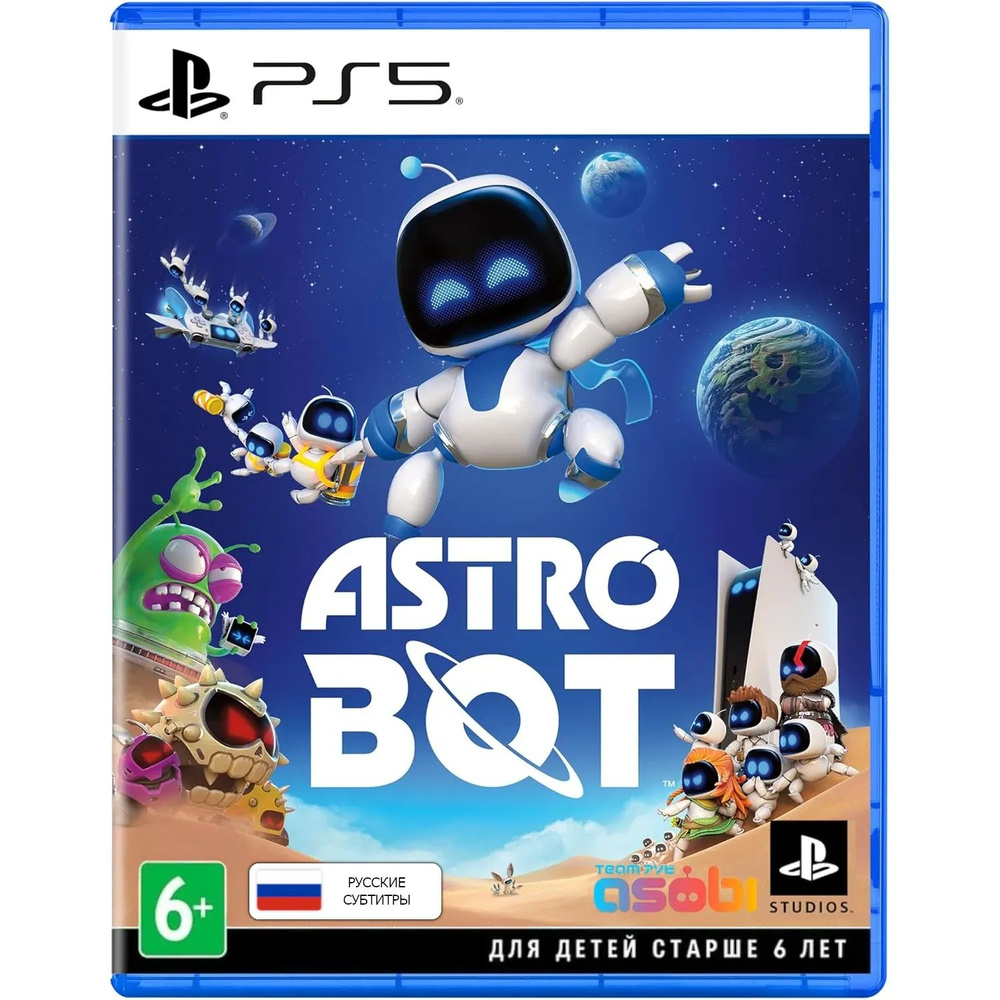 Игра ASTRO BOT, русская обложка (PlayStation 5, Русские субтитры) #1