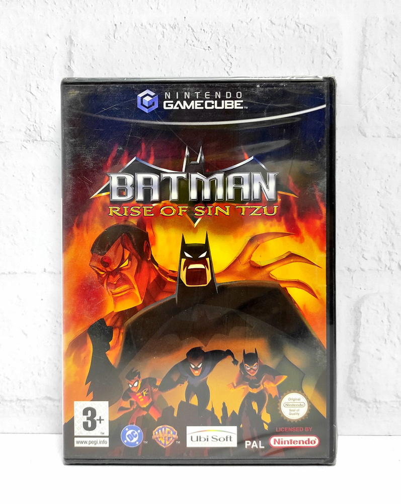 Batman Rise Of Sin Tzu ENG Видеоигра на диске Nintendo GameCube #1