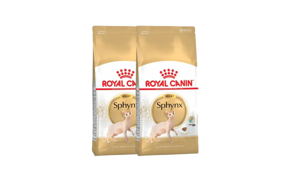 Royal Canin Sphynx сухой корм для взрослых кошек породы сфинкс - 400 г х 2 шт.  #1