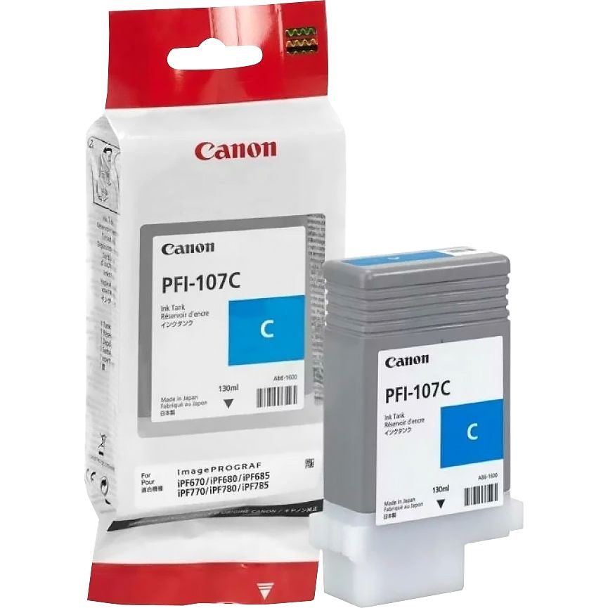 Картридж Canon PFI-107C 6706B001 (cyan, 130 ml) #1