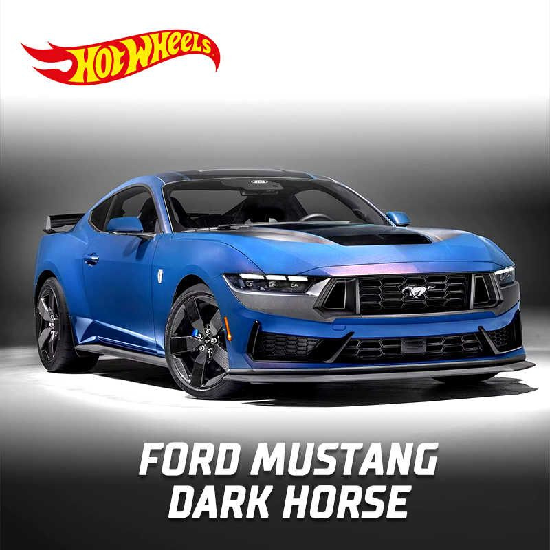 Машинка коллекционная Mattel Hot Wheels 2024 C4982 Ford Mustang Dark Horse #1