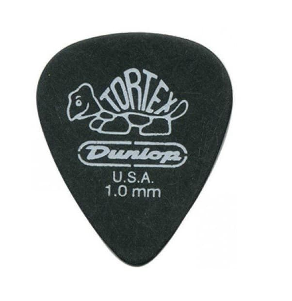 Медиатор Dunlop Tortex Pitch Black Standard 1,00мм, 12 шт #1