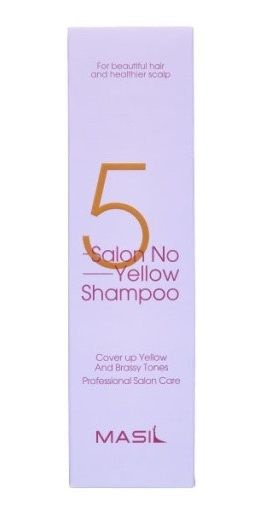 MASIL Тонирующий шампунь для осветлённых волос против желтизны 5 Salon No Yellow Shampoo, 300 мл  #1