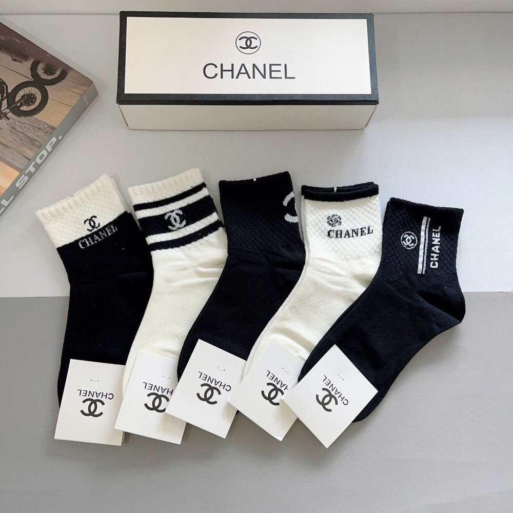 Носки Chanel Socks, 5 пар #1