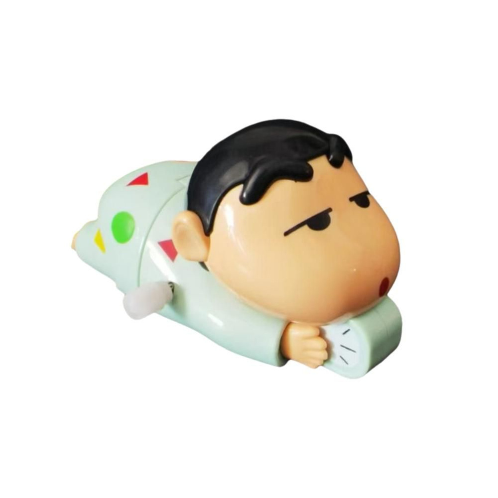 Серия мобильных игрушек Crayon Shin-chan Не хочу вставать и играть с заводными игрушками  #1