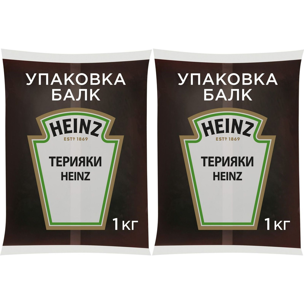 Соус Heinz Терияки 1 кг, набор: 2 штуки #1