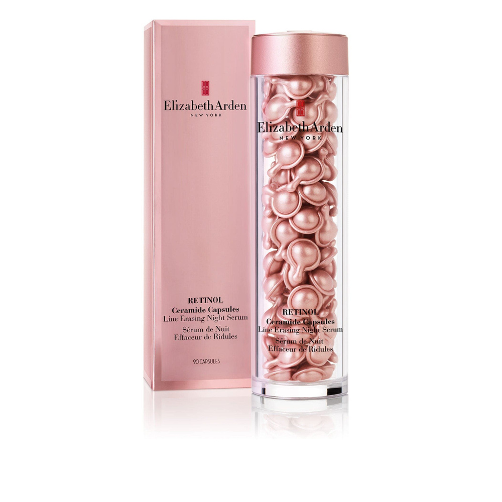 Elizabeth Arden - Retinol Ceramide Capsules Line Erasing Night Serum 90pcs Ночная Антивозрастная сыворотка #1