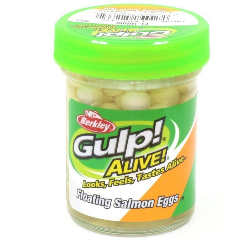 Приманка Berkley Gulp Alive Floating Salmon Eggs Flor White #1