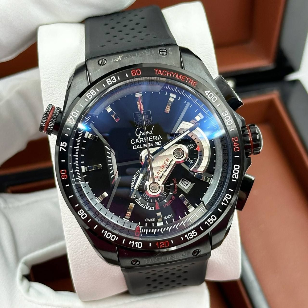 Массивные Мужские часы Tag Heuer Carrera Премиальные #1