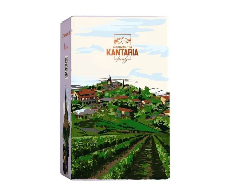 Kantaria, Чёрный листовой (органический) чай Кахетия с Виноградом, 50 гр., Грузия.  #1