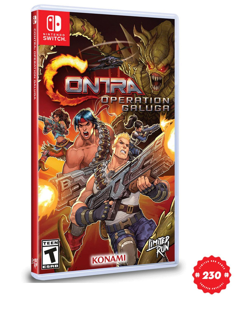 Игра Contra: Operation Galuga US (Nintendo Switch, Русские субтитры) #1