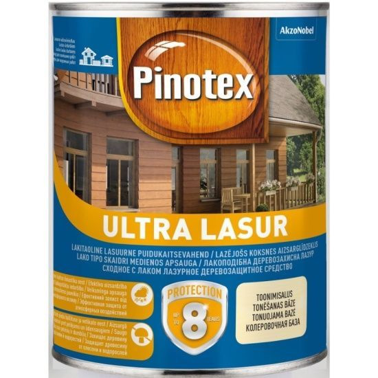 "Пинотекс" Pinotex Ultra Lasur. Палисандр. Влагостойкая лазурь (пропитка) для защиты древесины до 8 лет, #1