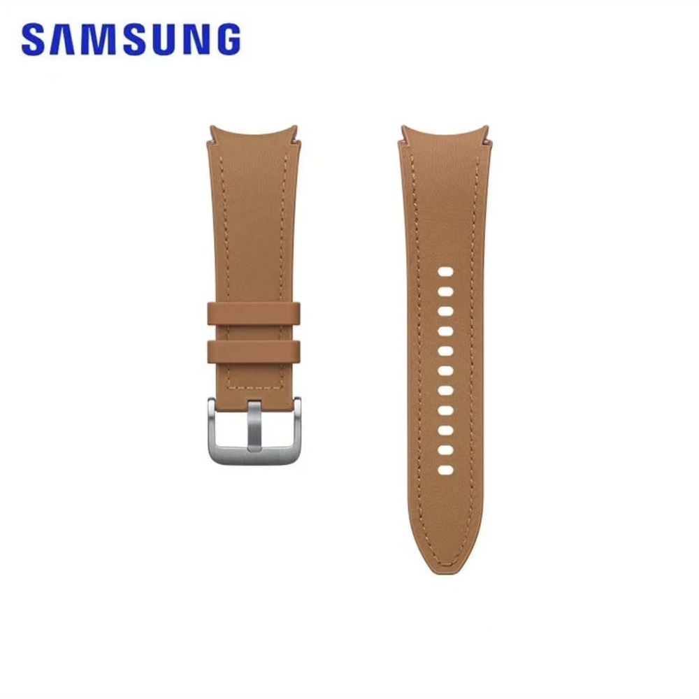 Удобный ремешок Samsung Galaxy Watch6 из экокожи S/M #1