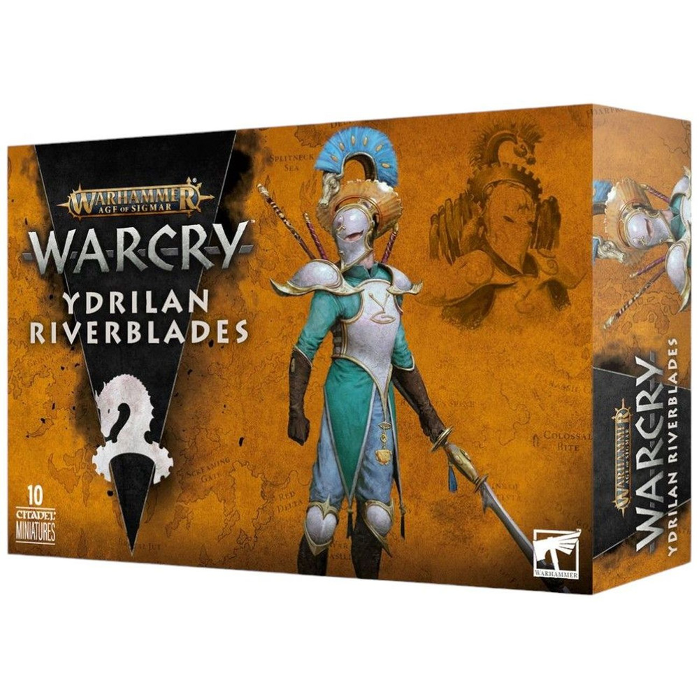 Миниатюры для настольной игры Warhammer Age of Sigmar: Warcry - Ydrilan Riverblades 112-13  #1